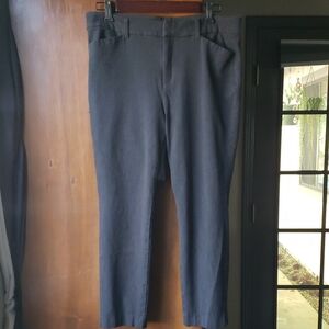 Old Navy PIXIE SKINNY Secret Smooth Size 14 High Rise Charcoal